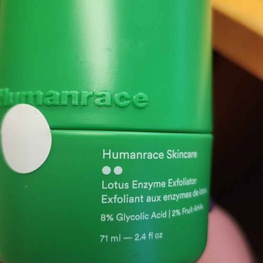 Humanrace Skincare Lotus Enzyme Exfoliator Glycolic Acid AHA